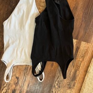 Shaping Bodysuits - Black and White
